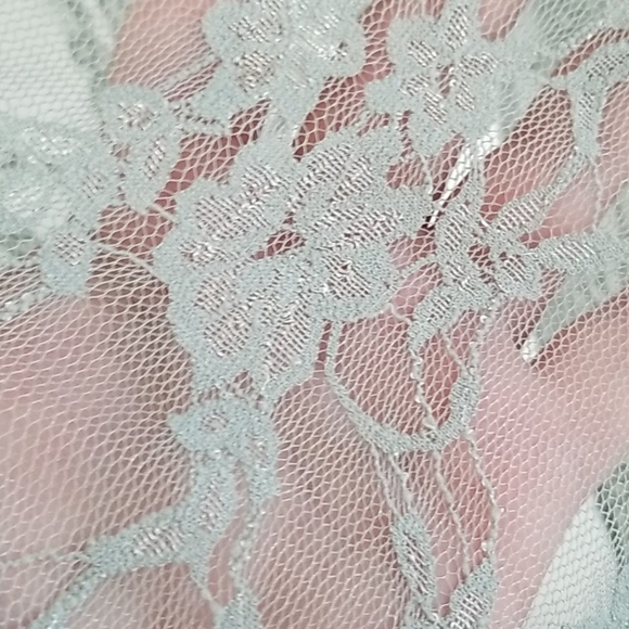 Grey boho gypsy lace kimono - Picture 3 of 4